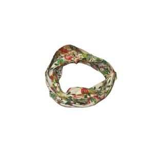 Halo Handmade Multicoloured Floral Infinity Scarf